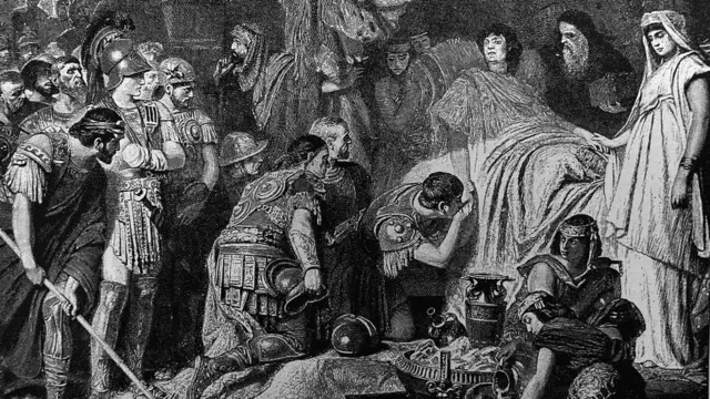 மரணப் படுக்கையில் அலெக்சாண்டர்