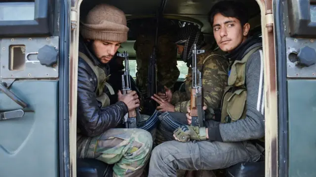 El Bab'daki muhalifler.