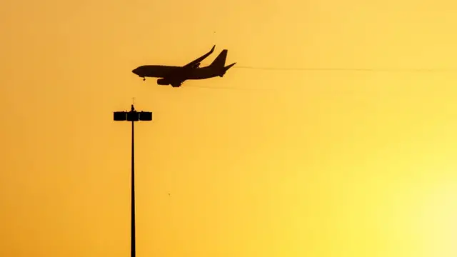 avión volando