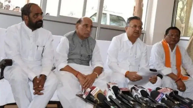 राजनाथ सिंह- रमन सिंह