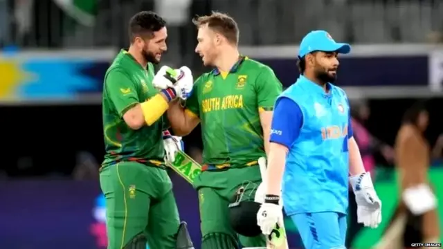 ਦੱਖਣੀ ਅਫ਼ਰੀਕਾ ਨੇ ਮਜ਼ਬੂਤ ਖੇਡ ਦਿਖਾ ਕੇ ਆਪਣਾ ਸੈਮੀਫਾਈਨਲ ਵਿੱਚ ਪਹੁੰਚਣਾ ਲਗਭਗ ਤੈਅ ਕਰ ਲਿਆ ਹੈ