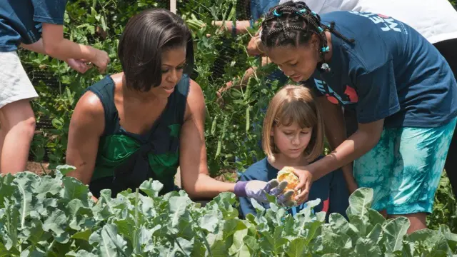 Michelle Obama amekuwa akipigania watoto kuwa na lishe bora ili kukabiliana na tatizo la kunenepa kupitia kiasi miongoni mwa watoto