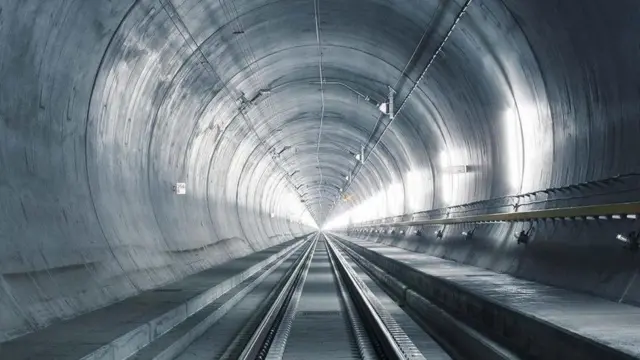 Longest rail tunnel