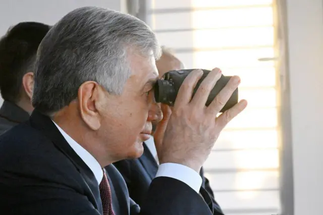 O‘zbekiston Prezidenti Shavkat Mirziyoyev.