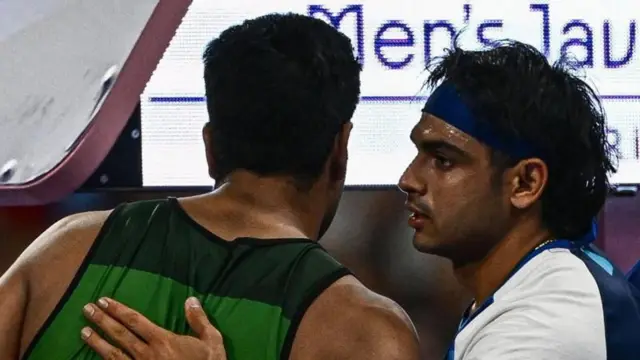 अर्शद नदीम आणि नीरज चोप्रा