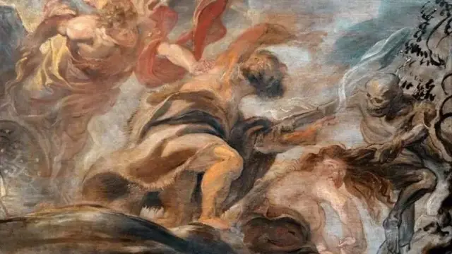 মানবসৃষ্টি বিষয়ক প্রতীকী পেইন্টিং