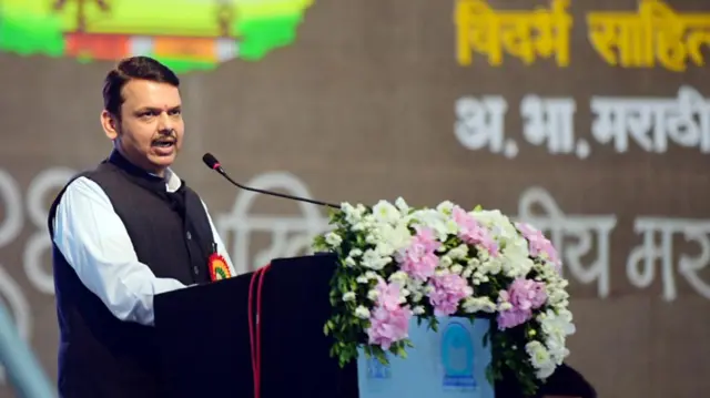  महाराष्ट्र के उप मुख्यमंत्री देवेंद्र फडणवीस 