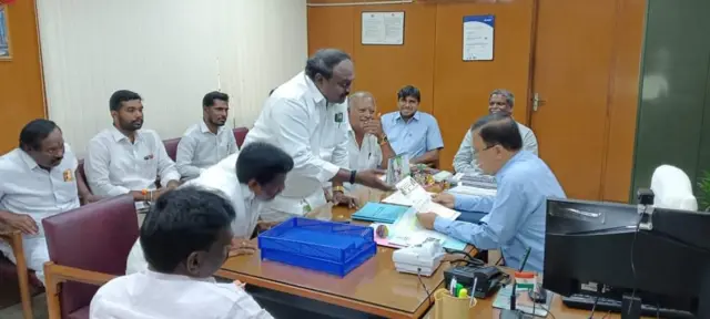 இரும்பாலையில் பாஜக புகார்