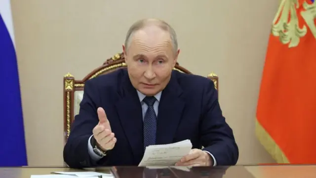 रूसी राष्ट्रपति व्लादिमीर पुतिन