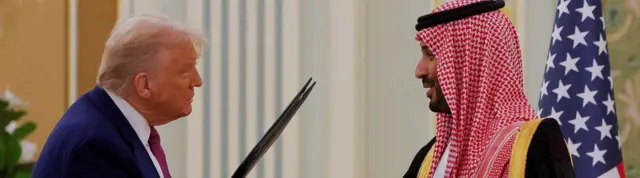 Трамп и наследный принц Саудовской Аравии Мухаммед бен Сальман