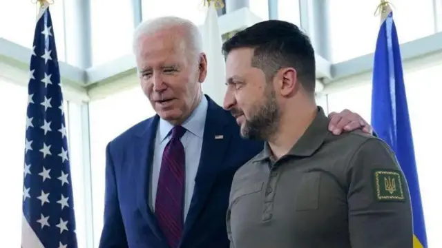 Зеленський і Байден