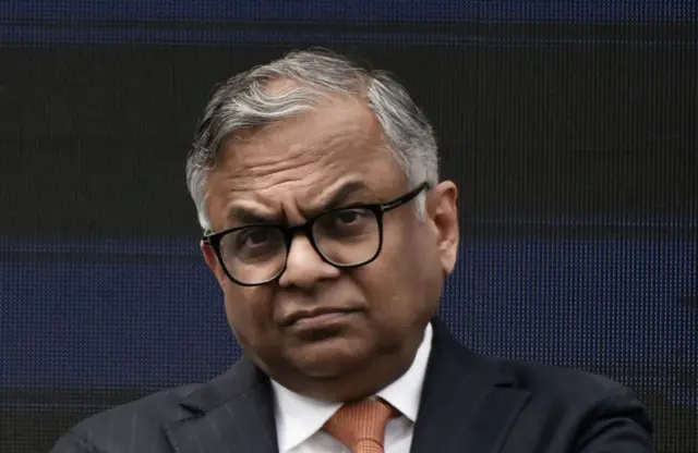 टाटा सन्सचे अध्यक्ष एन. चंद्रशेखरन 