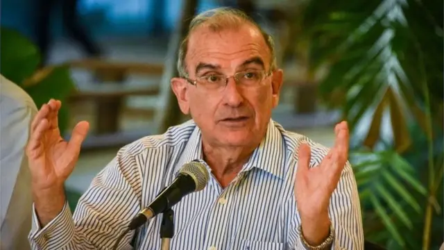 El jefe del equipo negociador del gobierno colombiano, Humberto De la Calle, desde hace 4 años que dialoga con las FARC.