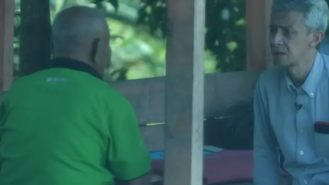 Udin, 'algojo 1965 di perbukitan Tengkorak di pinggiran kota Sigli, Aceh.