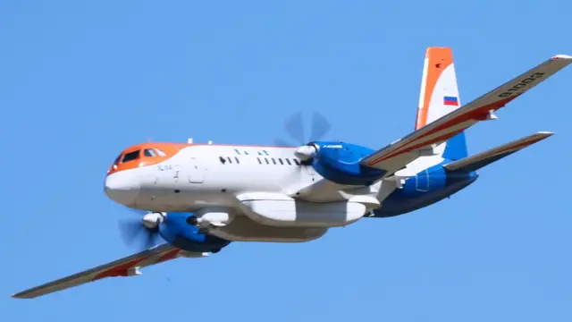 Летающая лаборатория Ил-114