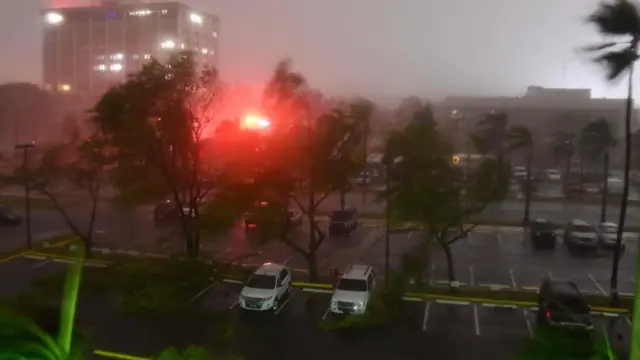 María se aproxima a San Juan de Puerto Rico.