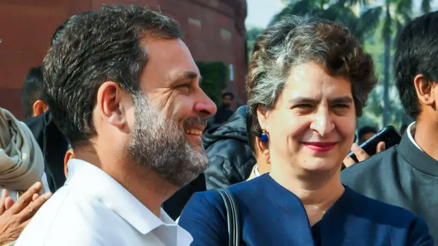 राहुल और प्रियंका गांधी
