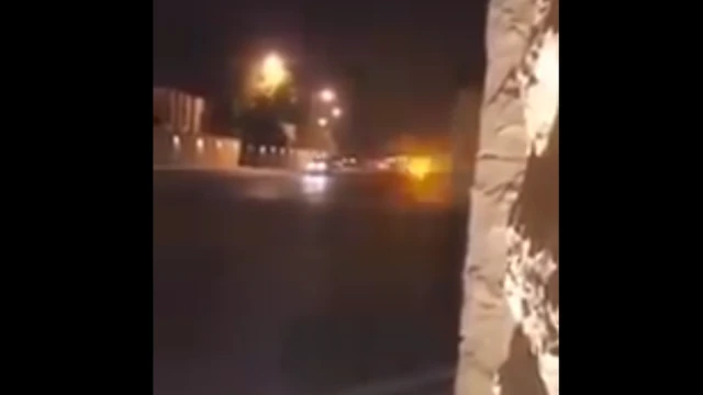 لقطة من أحد المقاطع التي نشرها المستخدمون