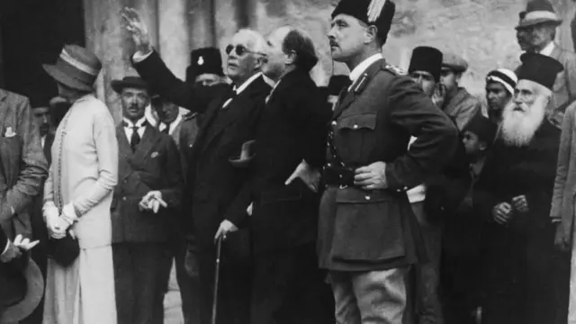 سفر لرد بالفور به بیت‌المقدس، ۱۹۲۵ میلادی