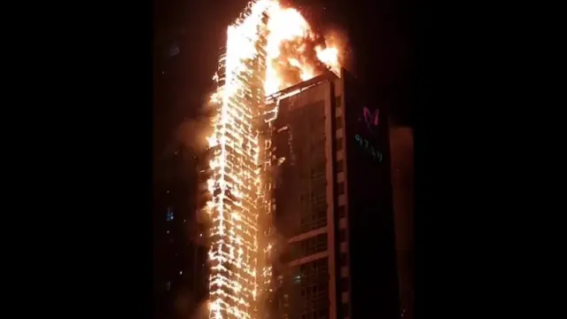 Пожежа в хмарочосі