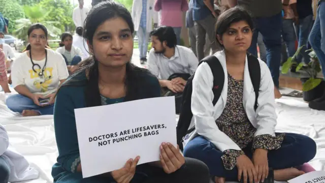 Doctors for India protest death of dia colleague