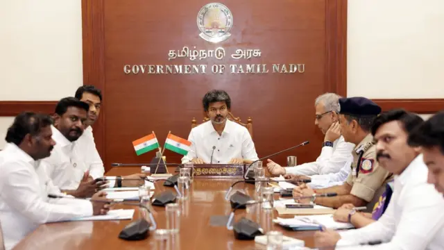 தலைமைச் செயலகத்தில் நடைபெற்ற ஆலோசனைக் கூட்டம் 