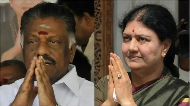 पनीरसेल्वम और शशिकला