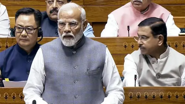 નરેન્દ્ર મોદી, સંસદ, વડાપ્રદાન મોદી