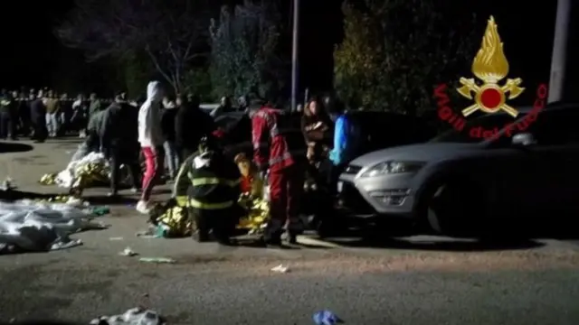 இத்தாலி இரவு விடுதியில் நெரிசல்: ஆறு பேர் பலி; 100 பேர் காயம்