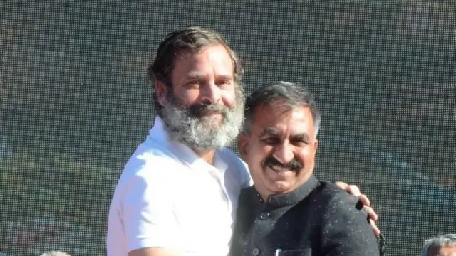 ராகுல் காந்தி மற்றும் சுக்விந்த் சிங் சுகு