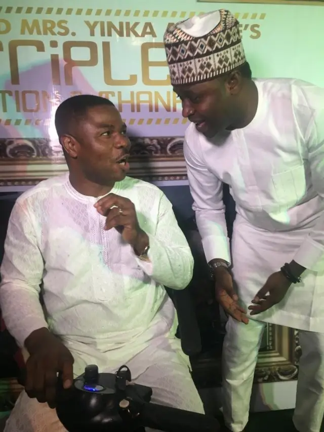 Yinka Ayefele ati Oṣere Femi Adebayo