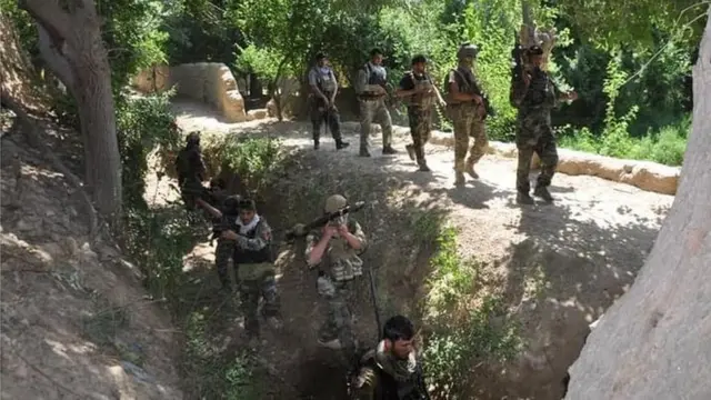 Балх вилоятидаги жанглар
