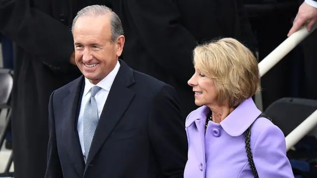 Dick y Betsy DeVos
