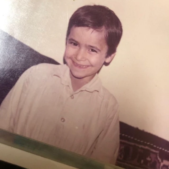 روح الله زم در کودکی