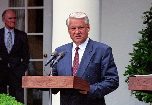 রাশিয়ার প্রেসিডেন্ট বরিস ইয়েলৎসিন, ফাইল ছবি