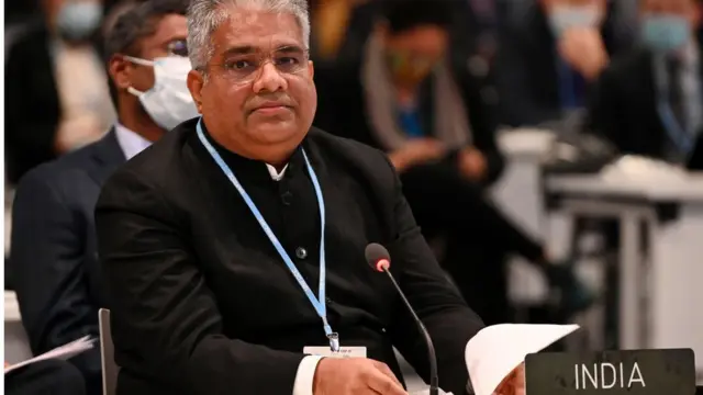 ভারতের জলবায়ু বিষয়কমন্ত্রী ভুপেনদার ইয়াদাভ