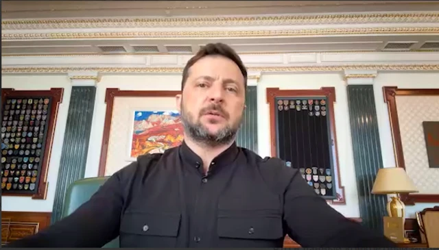 Зеленский, видео 23 июля