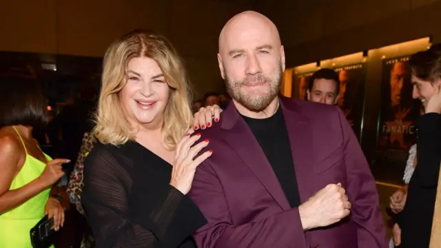 Kirstie Alley y John Travolta