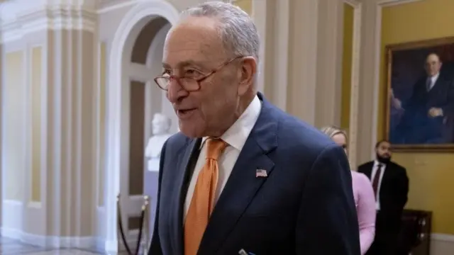 چاک شومر رهبر دمکرات سنا