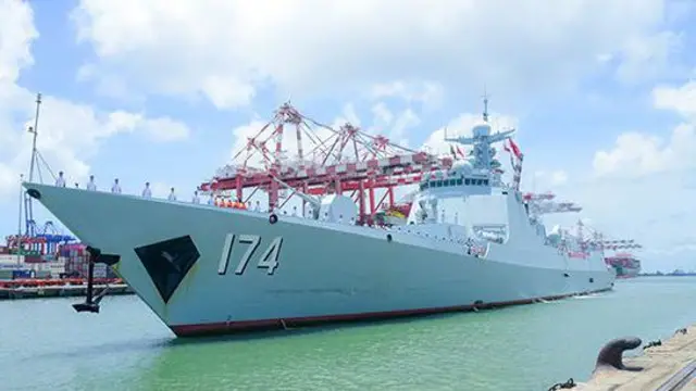 இலங்கைக்கு வந்த சீன கப்பல்