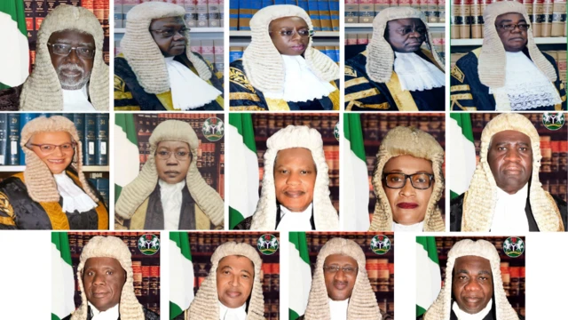 List of supreme court judges in Nigeria and Chief Justice BBC News Pidgin