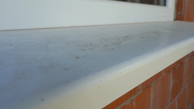 Prašina na prozoru kod Anđelića, selo Oštrelj