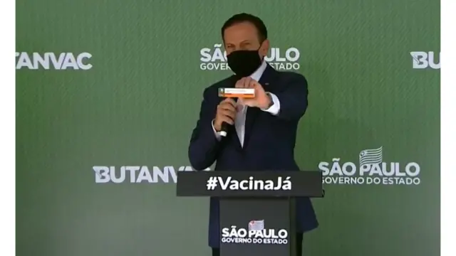 O governador Joao Dória