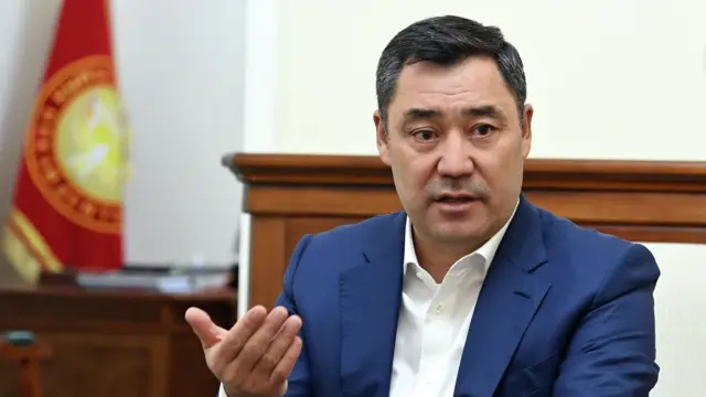Кыргызстандын президенти Садыр Жапаров 