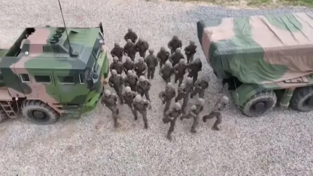 చైనా రిహార్సల్స్ 