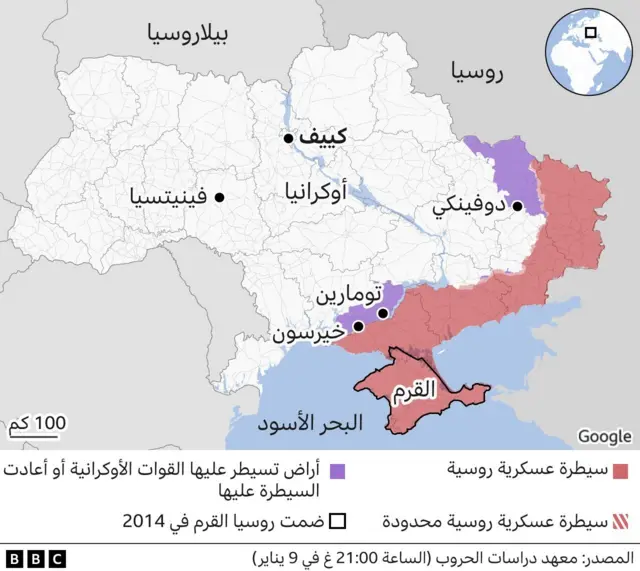 روسيا وأوكرانيا