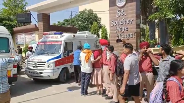 ਨੰਗਲ ਦੇ ਨਿੱਜੀ ਸਕੂਲ 'ਚ ਗੈਸ ਲੀਕ