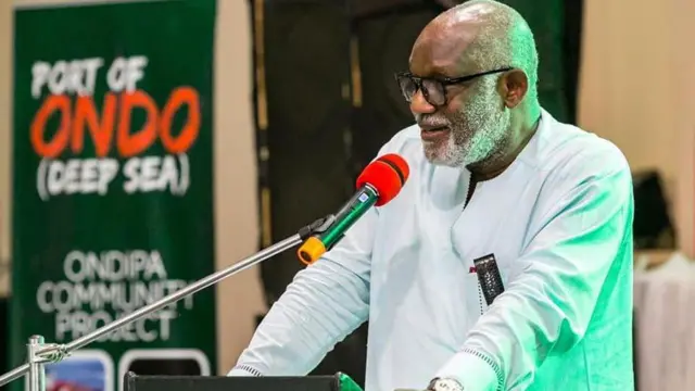 Aworan Gomina Akeredolu