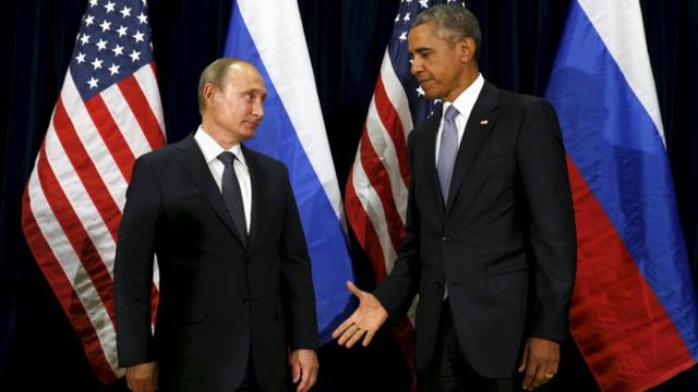 Vladimir Putin e Barack Obama