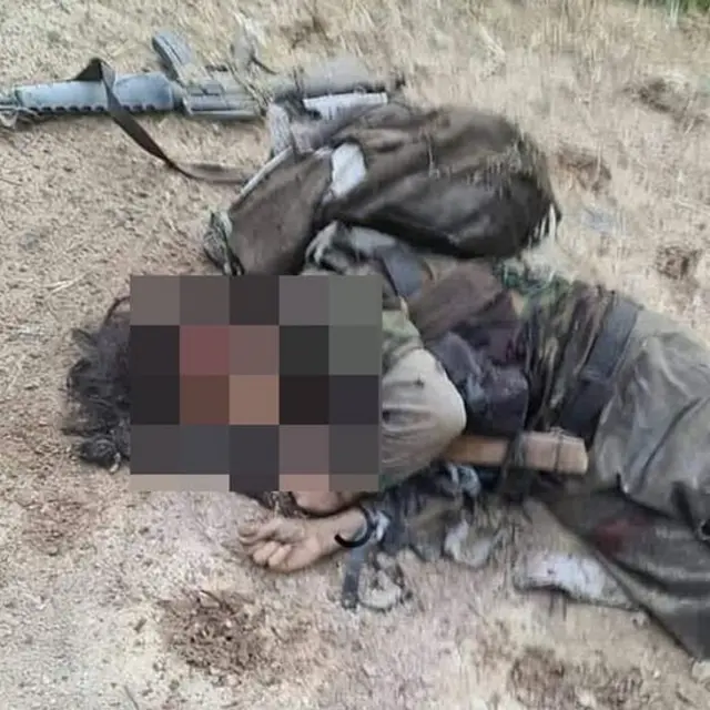 Diduga jenazah Jaka Ramadhan.